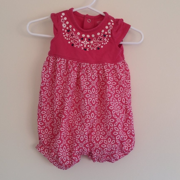 Carter's Elephant Romper - Picture 2 of 4